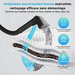 Avis Shampouineuse canape 3 en 1 Teendow C6 MAX, 12000Pa, 1450W, Blanc, double réservoir d'eau