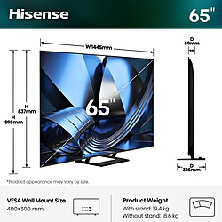 Acheter Hisense 65U7SE 65"
