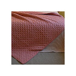 Avis Toison d'Or Rose Poudré - Duvet microfibre matelassé 140 x 160 cm