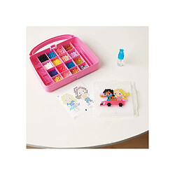 AQUABEADS Barbie Craft Carry Case 35145 - Coffret perles à eau - Étui rose - 700 pièces pas cher