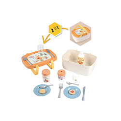Avis Smoby Panier de pique-nique Winnie l’Ourson 2 en 1 - Table latérale - 15 accessoires