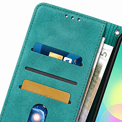 Avis Avizar Étui portefeuille pour Galaxy A27 Motif Fleur de Lys avec Fonction Support Vert