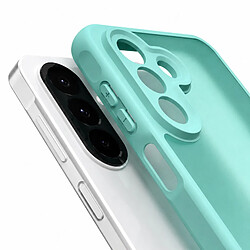 Avizar Coque pour Galaxy A27 avec Dos Givré et Contours Renforcés Antichoc Vert pâle pas cher