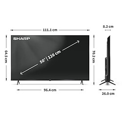 Sharp 50HP5265E 50" pas cher