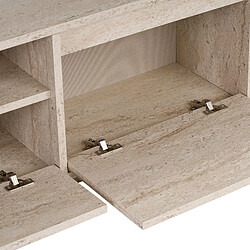 Acheter Hanah Home Meuble TV en bois - 160 x 30 x 42 cm - Travertin