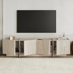 Acheter Hanah Home Meuble TV en bois - 180 x 35 x 46 cm - Travertin