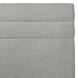 Acheter Tête de Lit à 2 Lignes Ascot Taupe 120 x 200 cm Hauteur 120 cm Indream