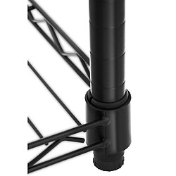 Acheter Royal Catering Penderie métallique, 2 étagères, 2 cintres, 120 x 45 x 180 cm, jusqu'à 200 kg