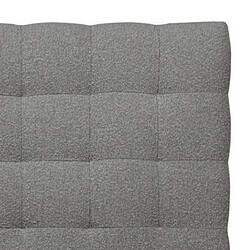 Acheter Tête de Lit Carrée Ascot Graphite 120 x 200 cm Hauteur 120 cm Indream