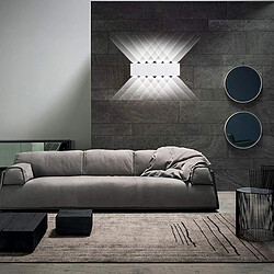 Avis STOEX Applique Murale Led Moderne, 12W, 4000K, Blanc Froid, Led Intégrée, Blanc