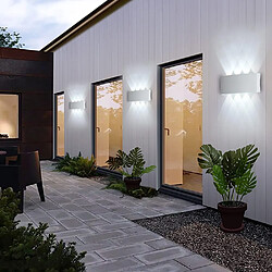 Avis STOEX Applique Murale Led Moderne, 8W, 4000K, Blanc Froid, Led Intégrée, Blanc, 2PCS