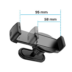 Acheter Avizar Support Magnétique avec Pinces pour Smartphone sur Surface Métallique Noir