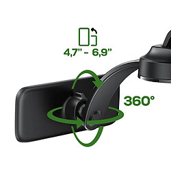 Avis Acefast Support Voiture pour Smartphone avec Double Plaque Magnétique Orientable 360° Noir