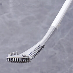 Avis Inf Brosse WC à tête golf - 41 cm - Blanc