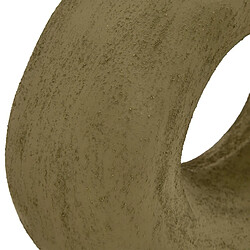 Avis Atmosphera Vase Design en Dolomite Bréa 23cm Vert
