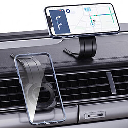 Avis Avizar Support Voiture Magnétique Adhésif et Flexible 360° pour Smartphone Noir