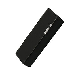 Avis INF Étui à lunettes en cuir PU Black
