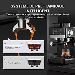 Acheter ByteLike Machine espresso tout-en-un avec broyeur