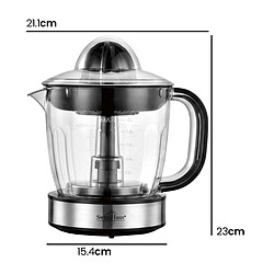 Acheter SWISS HAUS Presse-Agrumes 40W Carafe 1L Noir / Transparent