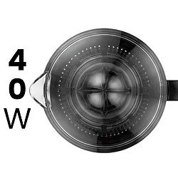 SWISS HAUS Presse-Agrumes 40W Carafe 1L Noir / Transparent pas cher