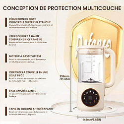 ByteLike Mélangeur machine à lait de soja multifonction 1400ml pas cher