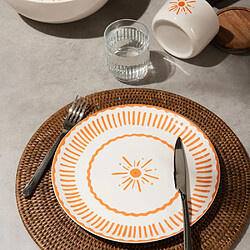Acheter Table Passion Saladier orange Tamara 24 cm