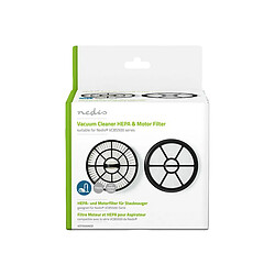 Nedis Filtres HEPA et Moteur H10 Noir / Blanc pas cher
