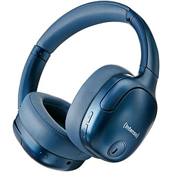 Intenso O400ha Casques sans fil pour la musique/quotidien Bluetooth bleu pas cher