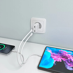 Acheter AISENS A110-1003 Chargeur Mural GaN 30W 2 ports USB-C PD 3.0