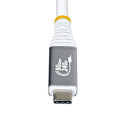 Acheter Câble USB-C certifié USB-IF StarTech.com de 1 m, 80 Gbps, 240 W PD, 8K 120 Hz / 4K 240 Hz DP2.1 DP80, Thunderbolt 4 Com