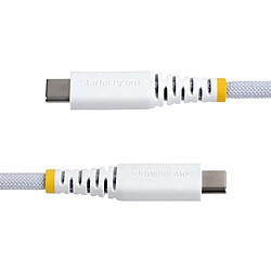 Avis StarTech.com Câble de charge USB-C tressé 15 cm 6 po