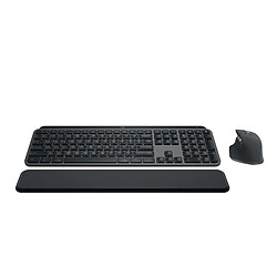 Avis Logitech pack clavier souris sans fil - Gris