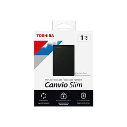 Acheter Toshiba Canvio Slim 1 To Noir