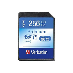 Avis Verbatim Premium 256 Go SDXC UHS-I Classe 10