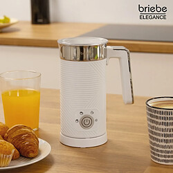 Briebe Elegance Ensemble Grille Pain Bouilloire 1,7L Cafetière Filtre Mousseur à Lait SKT1185WHT B pas cher