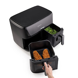 Avis Hisense HAF2700DCD Friteuse à air chaud double panier 11 L 2700 W Noir