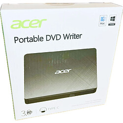 Acheter Acer Lecteur-Graveur de CD/DVD portable externe AXD001 Noir USB 3.0