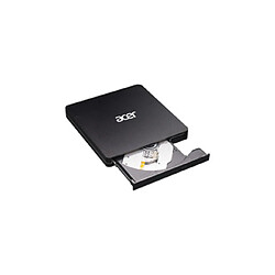 Acer Lecteur-Graveur de CD/DVD portable externe AXD001 Noir USB 3.0 pas cher