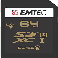 Avis Emtec ECMSD64GXC10SP Mémoire Flash 64 Go SDXC Classe 10