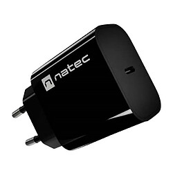 Avis Natec Ribera Chargeur mural 20W USB-C rapide noir