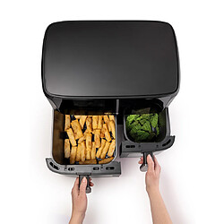 Acheter Hisense HAF2700DCD Friteuse à air chaud double panier 11 L 2700 W Noir