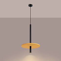 Avis Sollux Lampe suspendue FELTRO 1 noir/jaune