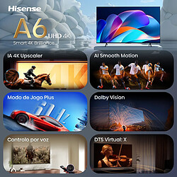 Acheter Hisense 43A6S UHD Smart TV 4K 60 Hz 43''