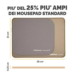 Avis Tapis de souris Fellowes Breyta extra large sable