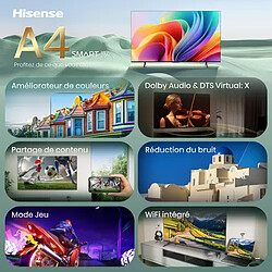 HISENSE 32A4S 32'' (81 cm) TV HD INTELLIGENTE pas cher