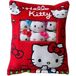 Avis Lyo coussin Hello Kitty + peluches - Rose