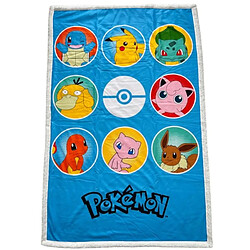 Avis Lyo plaid polaire Pokémon Pokedex - Bleu