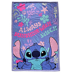 Avis Lyo plaid polaire sherpa violet