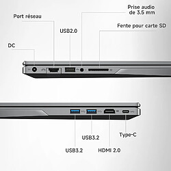 VANWIN PC Portable Gamer 16",Intel Core i9-13905H 14C/20T,NVIDIA RTX 2050,24Go DDR5 1To,Windows 11 Pro pas cher