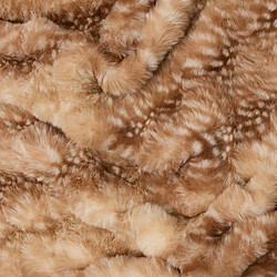 Avis Atmosphera Plaid Imitation Fourrure 3D Zephy 120x160cm Caramel